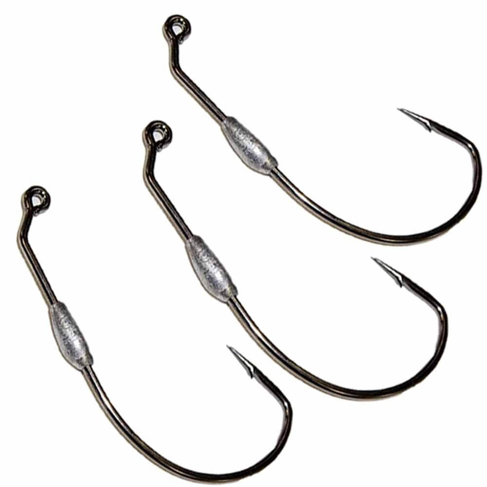 Gambler EZ Weighted Fishing Hook - 3PK 7/0