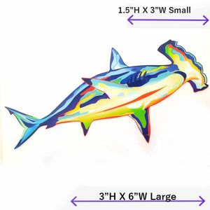 Hammerhead Shark Decal