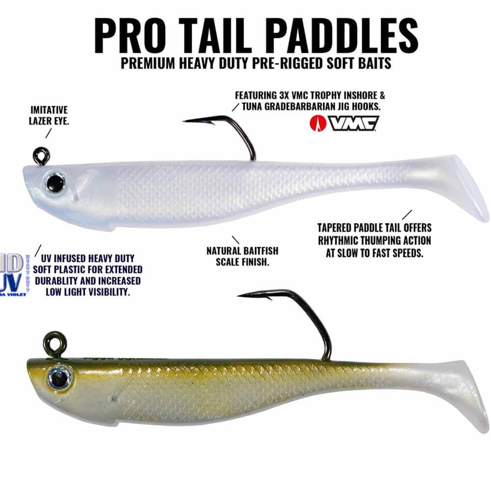 HOGY 5.5IN 2OZ PROTAIL PADDLE SWIM BAIT LURE
