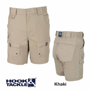 Hook & Tackle Men's Khaki Barrier Reef Shorts