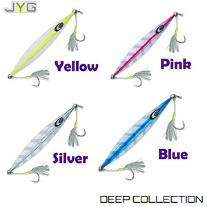 JYG Pro Deep 300G Rigged Slow Pitch Jigs
