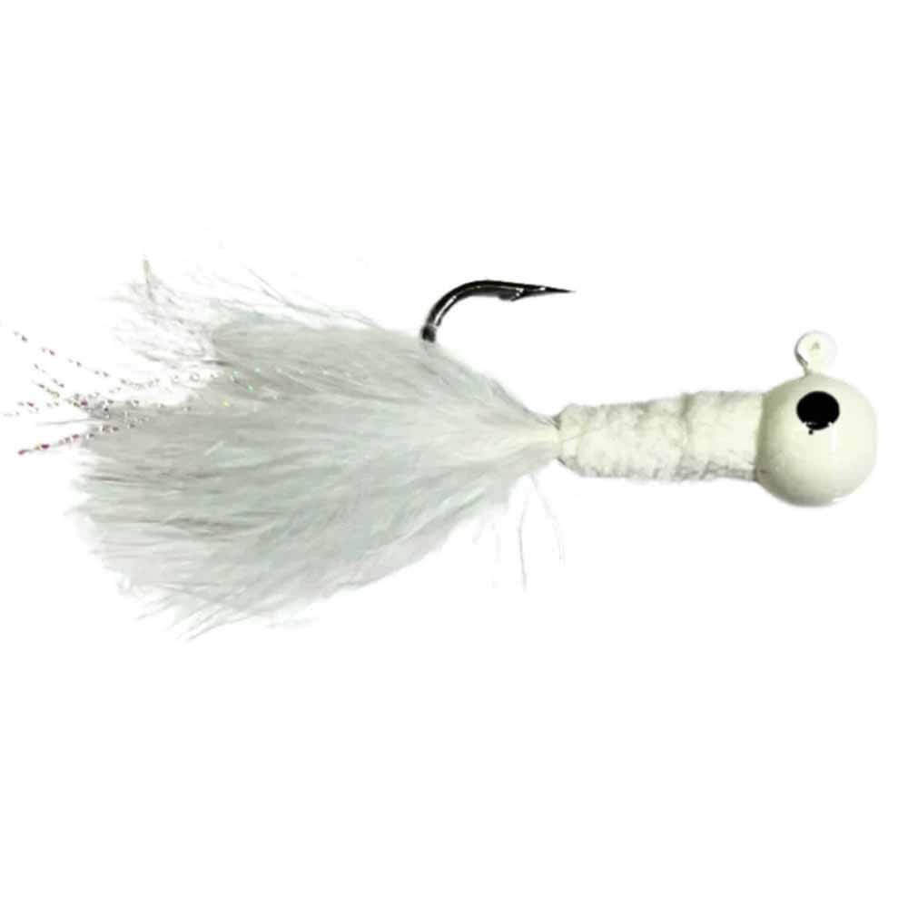 fake fish lure jigg JYG Pro 1/2oz Crappie Jig Pink