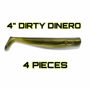 JYG Pro SWYM 4in Paddle Tail Swimbait