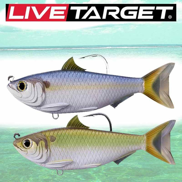 LIVETARGET 3.5in Threadfin Shad Swimbait
