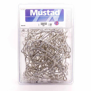 Mustad Limerick 31022-DT Bent Shank 100Pk Hooks