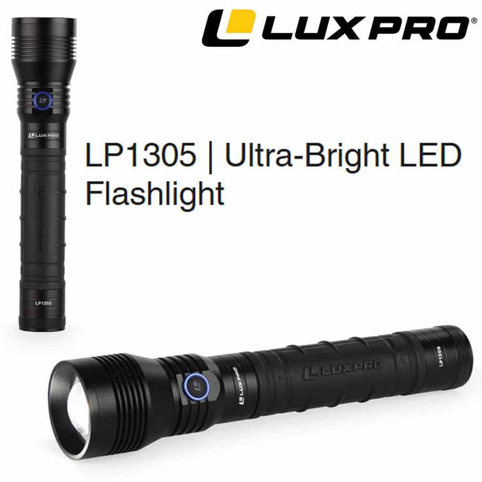 Lux Pro LP1305 Long Range Handheld 2000 Lumen Flashlight