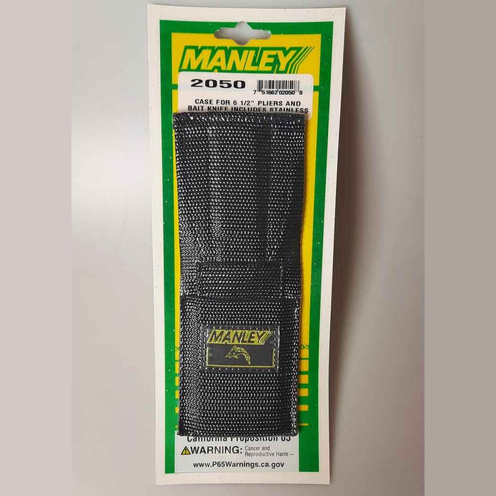 Manley 2050 - 6.5 Inch Nylon Plier and Bait Knife Case