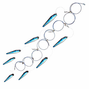 Boone Lulu Mackerel 13.5in 8-Pin Rigged Ultimate Pin Teaser