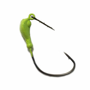 Monster 3X Yellow Weedless Jigs