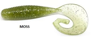 Monster 3X X-Tail 3 1/4In 5Pk Curly Tail Lure