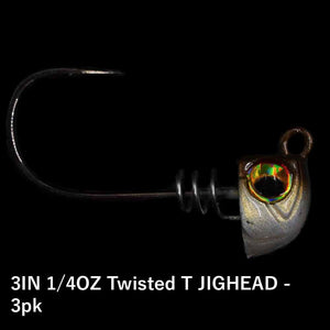 No Live Bait Needed (NLBN) 3" Jig Heads