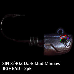 No Live Bait Needed (NLBN) 3" Jig Heads