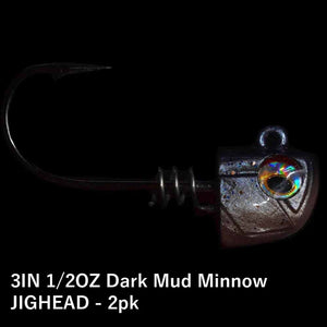 No Live Bait Needed (NLBN) 3" Jig Heads