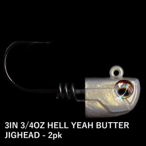 No Live Bait Needed (NLBN) 3" Jig Heads
