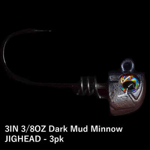 No Live Bait Needed (NLBN) 3" Jig Heads