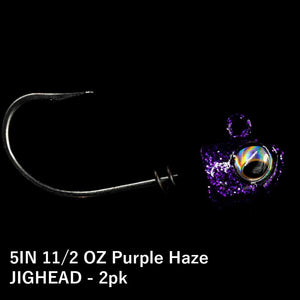No Live Bait Needed (NLBN) 5" Jig Heads