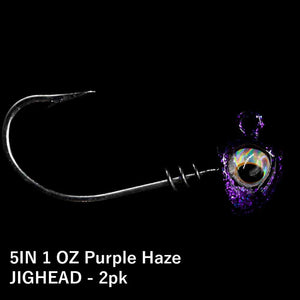 No Live Bait Needed (NLBN) 5" Jig Heads