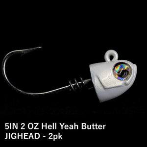 No Live Bait Needed (NLBN) 5" Jig Heads