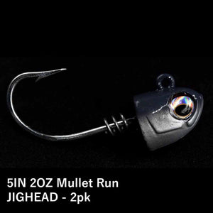 No Live Bait Needed (NLBN) 5" Jig Heads