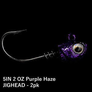No Live Bait Needed (NLBN) 5" Jig Heads