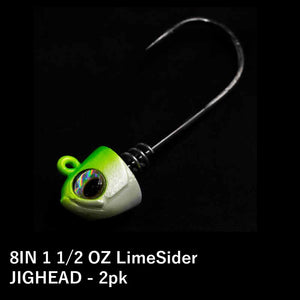 No Live Bait Needed (NLBN) 8" Jig Heads