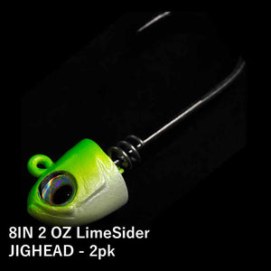 No Live Bait Needed (NLBN) 8" Jig Heads