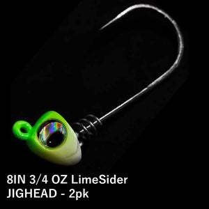 No Live Bait Needed (NLBN) 8" Jig Heads