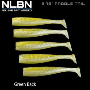 NLBN 3.75" Paddle Tail Swimbaits