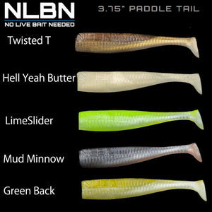 NLBN 3.75" Paddle Tail Swimbaits