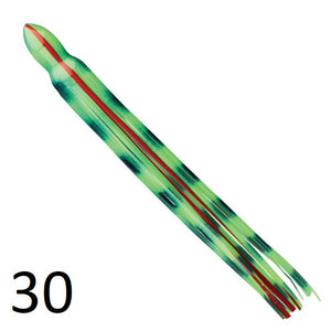 Multi Color Octopus Lure Skirt Size 60