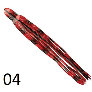 Multi Color Octopus Lure Skirt Size 50