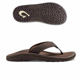 Olukai Ohana Tan/Dark Java Sandal - image 1