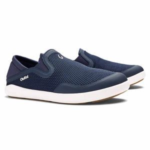 Olukai Trench Blue Moku Pae Slip On Shoe