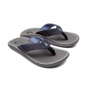 Olukai Blue Depth/Charcoal Ulele Sandal