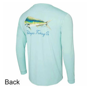Pelagic Turqoise Goione Mahi Aquatek LS Shirt