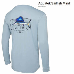 Pelagic Slate Aquatek Sailfish Mind Performance Shirt