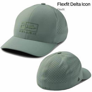 Pelagic Mangrove Icon Delta Flexfit Hat