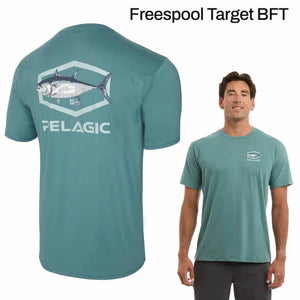 Pelagic Freespool North Atlantic Target Bft S/S T-Shirt