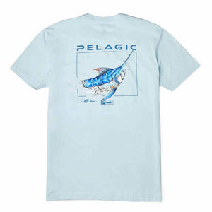 Pelagic Light Blue Gione Marlin T-Shirt