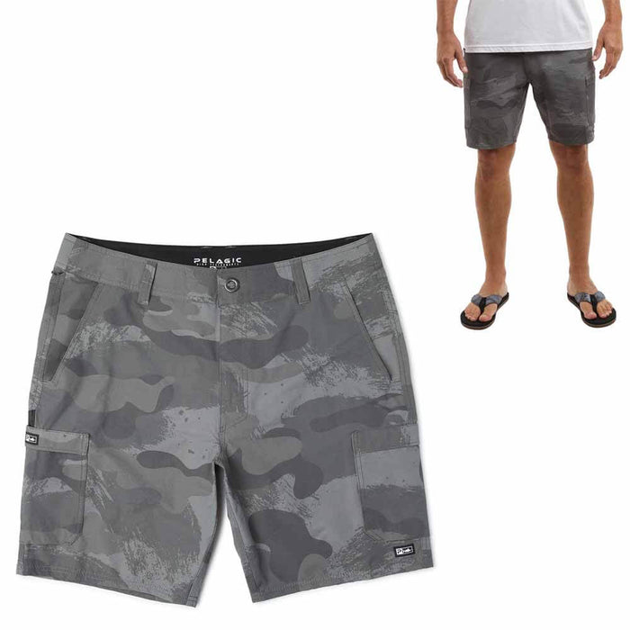Pelagic Maderio Cargo Graphite Short