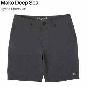 Pelagic Mako Deep Sea 19" Graphite Pacific Rim Short Short