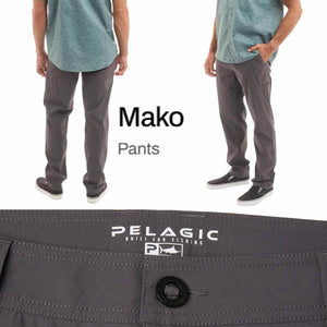 Pelagic Mako Fishing Pants – Graphite