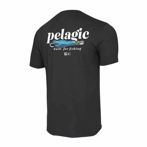 Pelagic Stratos SS Black Built For Trollin Shirt