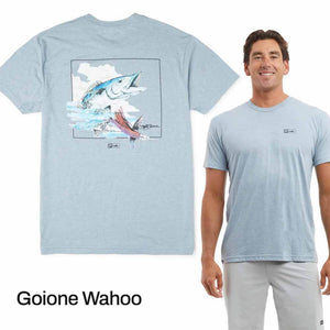 Pelagic Slate Goione Wahoo S/S Premium T-Shirt