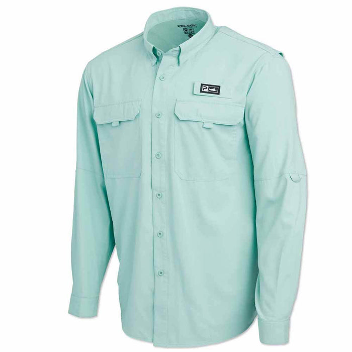 Pelagic Turquoise Keys L/S Fishing  Shirt