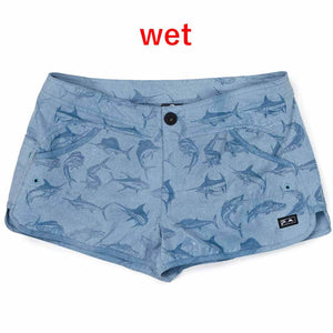 Pelagic Women's Slate Deep Sea Hybrid Short