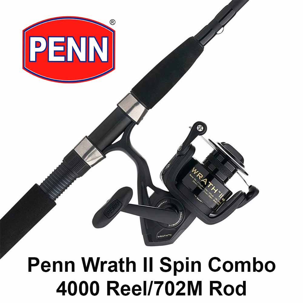 Penn Wrath 7 ft Spinning Rod and Reel Combo