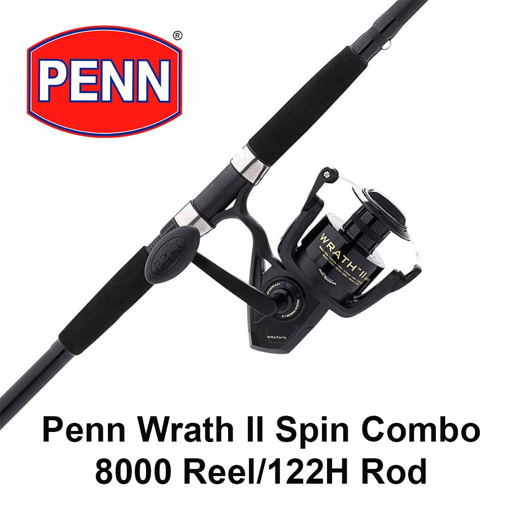 Penn Wrath II Spinning Combo – Capt. Harry's Fishing Supply