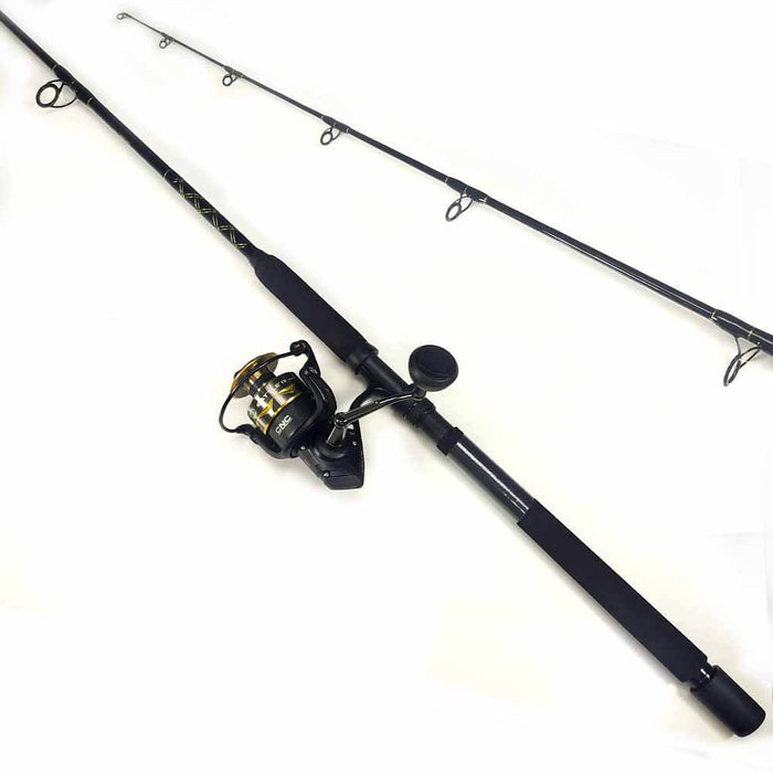 Penn Battle IV 6000 Reel And Capt. Harry's CS15/20 Spinning Rod Combo