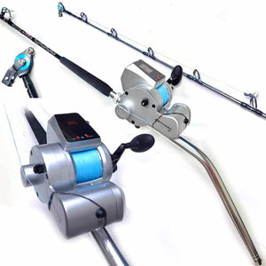 Penn Fathom 80 Electric Reel And Penn Ally II Deep Drop Rod Combo